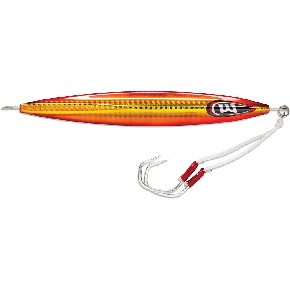 Williamson Kensaki 220 Jig - 6.75" - 7-3/4oz - Hot Sauce - Clinch River Fishing USA