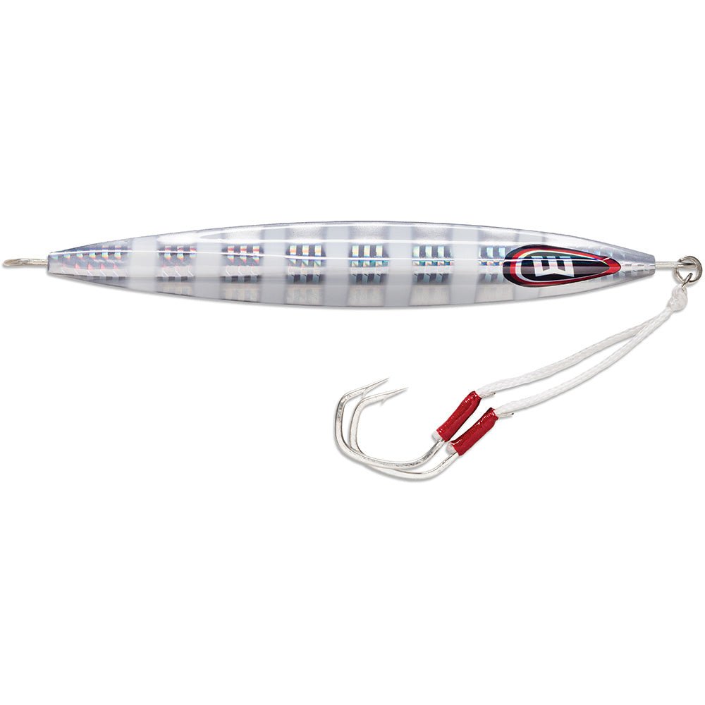 Williamson Kensaki 220 Jig - 6.75" - 7 - 3/4oz - Silver Blink - Clinch River Fishing USA