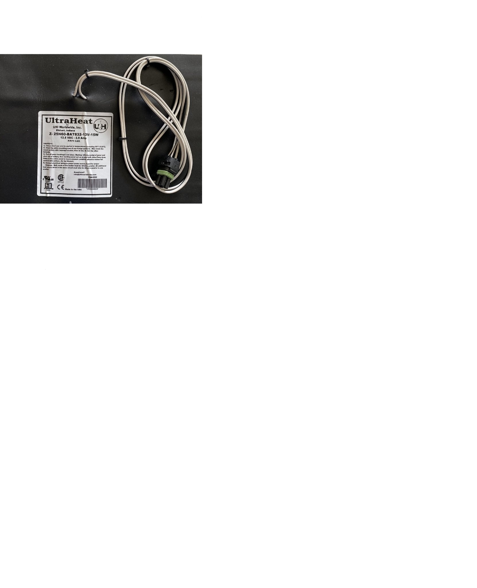 Xantrex Heater Blanket For 105AH and 125AH Batteries - Clinch River Fishing USA