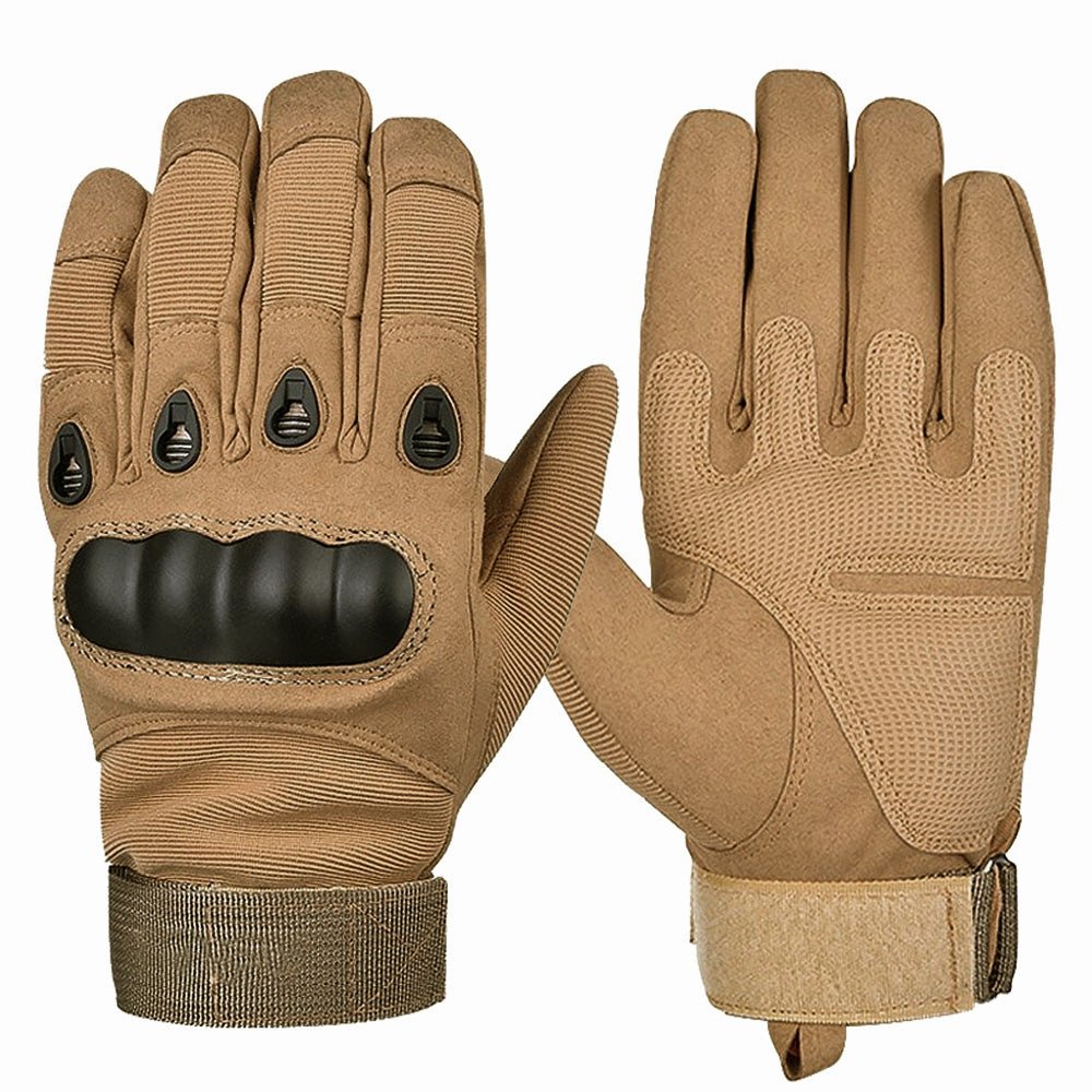 XG - TG1 Tactical Self Defense Gloves Hard Knuckle (Full Finger) - Clinch River Fishing USA