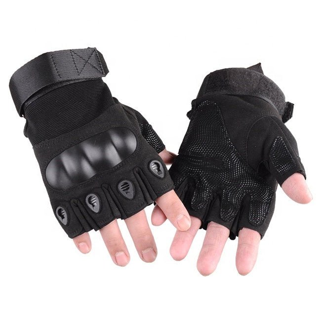 XG - TG2 Hard Knuckle Tactical Gloves (Half Finger) Military Style - Clinch River Fishing USA