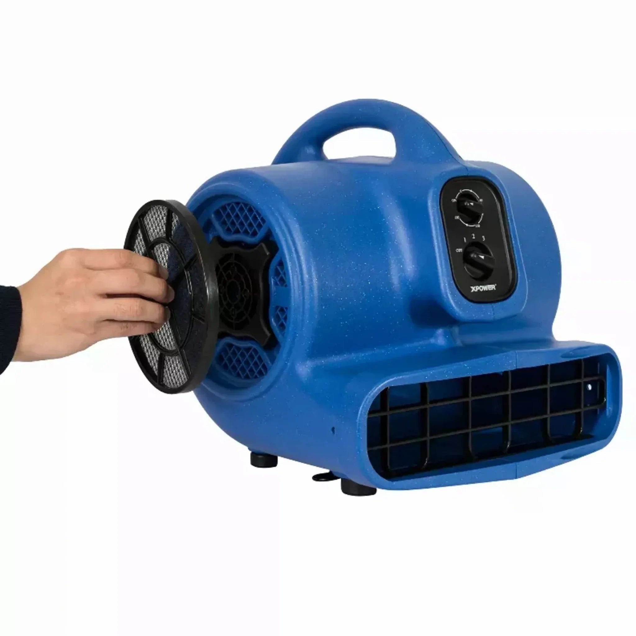 XPOWER X-430TF-MDK Professional 3 Speed Pet Grooming Dog Cage Dryer with Multi Drying Hose Kit, Timer & Filters - Clinch River Fishing USA