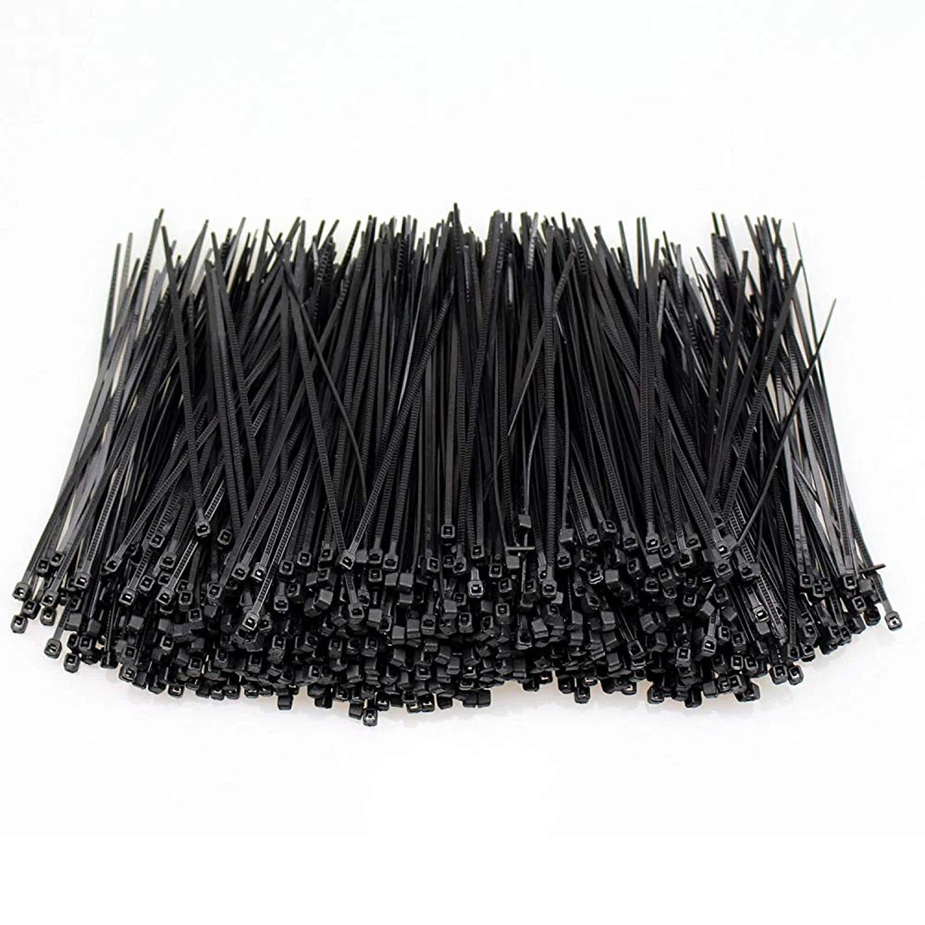Xscorpion 4GÇ¦ Wire Ties - Black (1000 count) - Clinch River Fishing USA