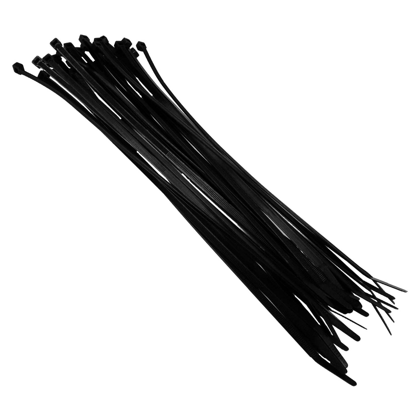 Xscorpion 8GÇ¦ Wire Ties - Black (100 count) - Clinch River Fishing USA