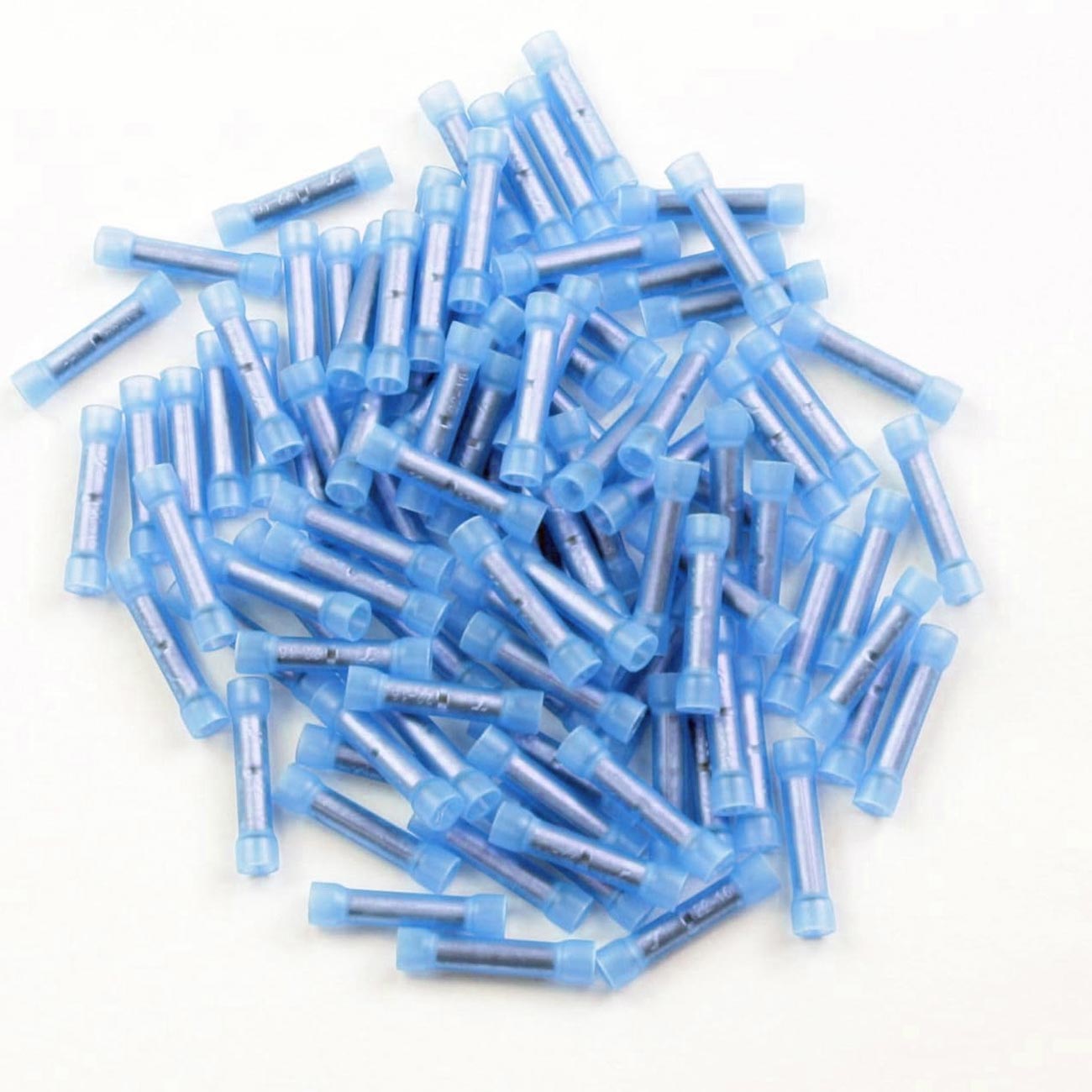 XScorpion Butt Crimp Connectors 14/16ga. GÇô Blue (100 pack) - Clinch River Fishing USA