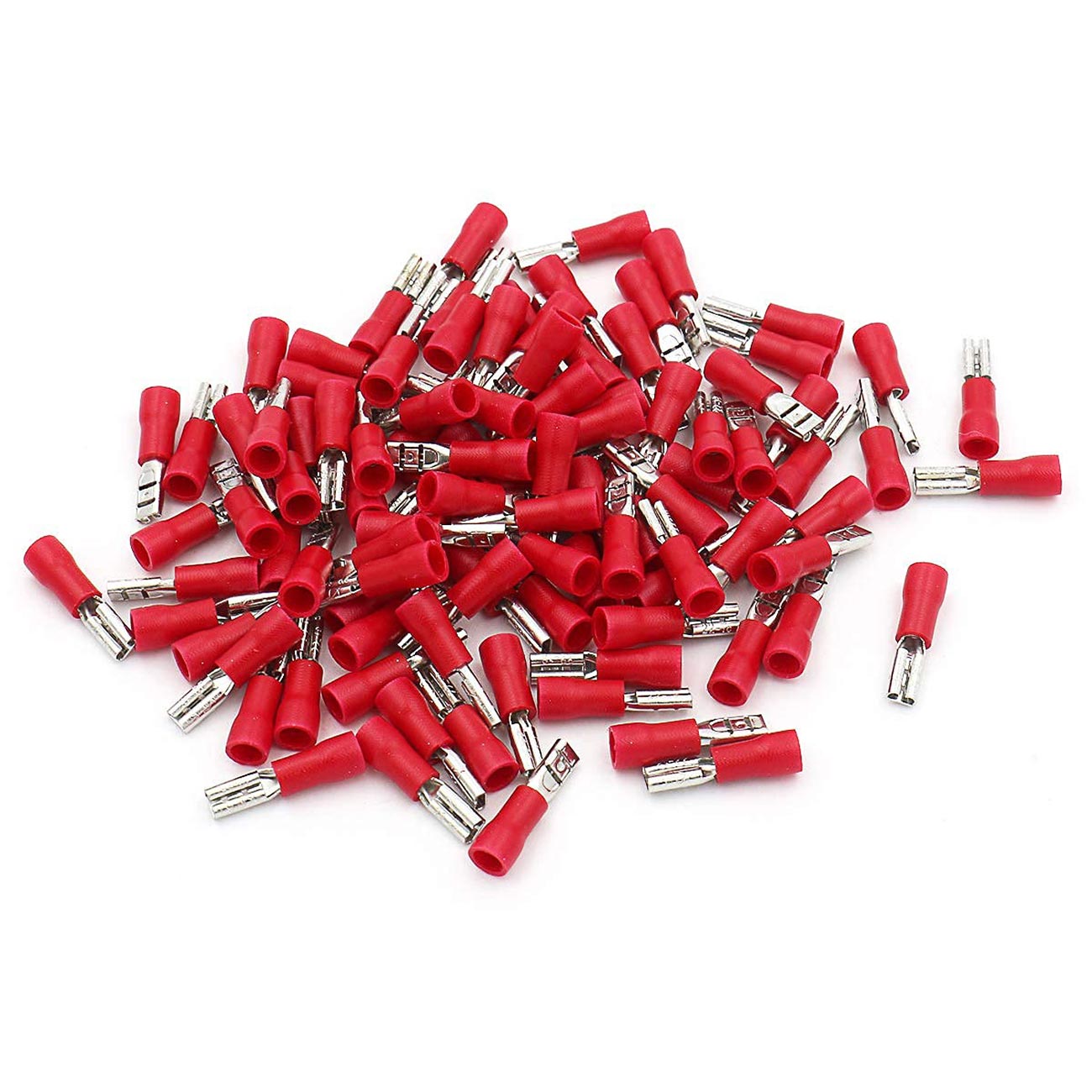 XScorpion Female Quick Disconnect 18/22ga. - Red (100 pack) - Clinch River Fishing USA