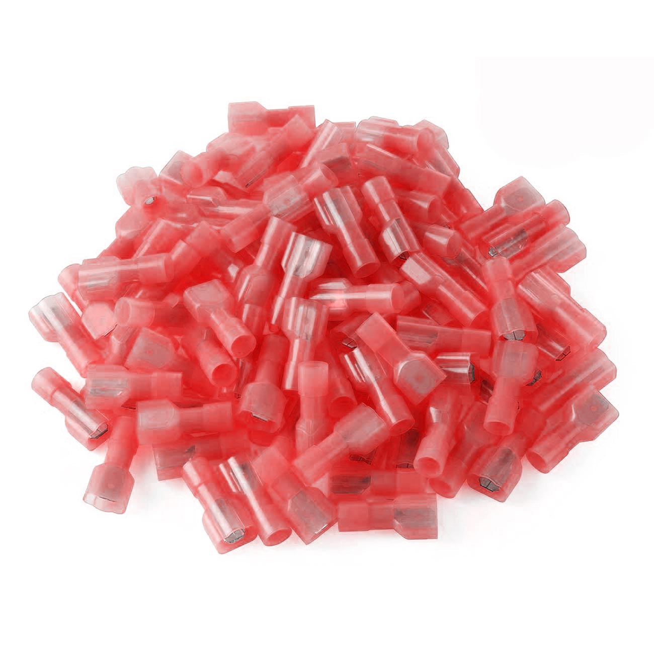 XScorpion Insulated Male Quick Disconnect 18/22ga. - Red (100 pack) - Clinch River Fishing USA