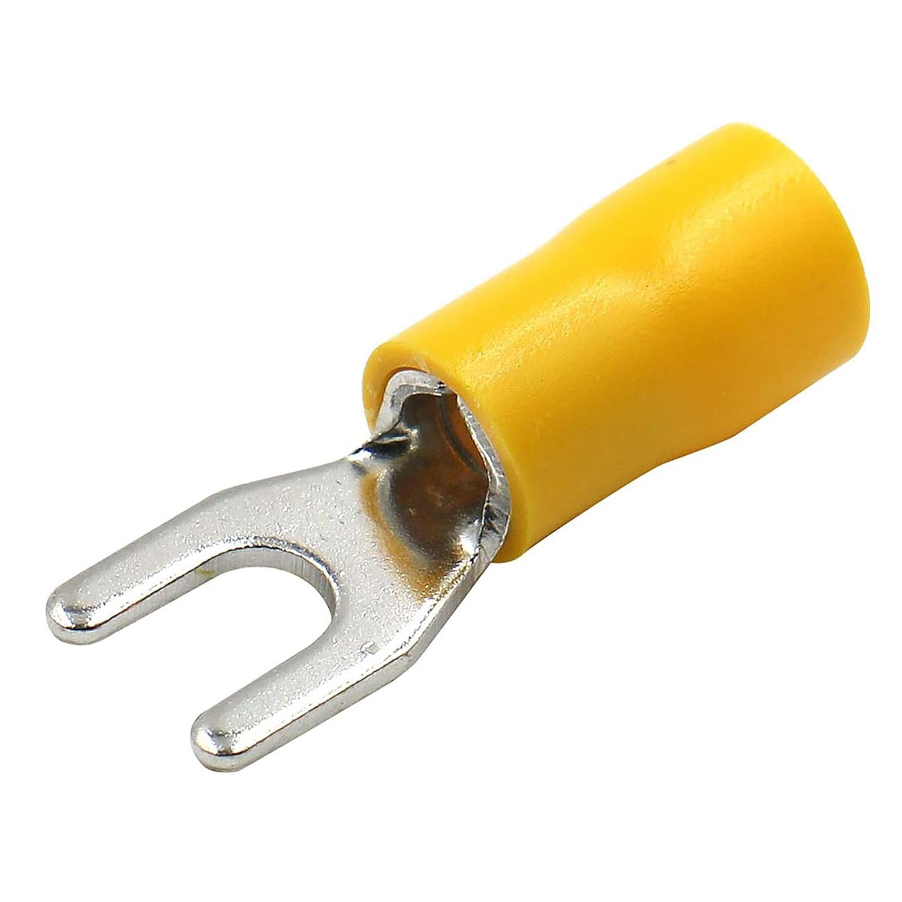XScorpion Spade Terminals - 8 10/12ga. - Yellow (100 pack) - Clinch River Fishing USA