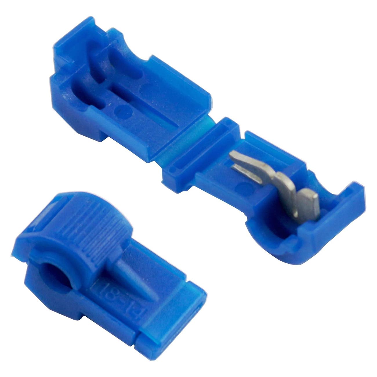 XScorpion T-Tap Connectors 14/16ga. - Blue (50 pack) - Clinch River Fishing USA