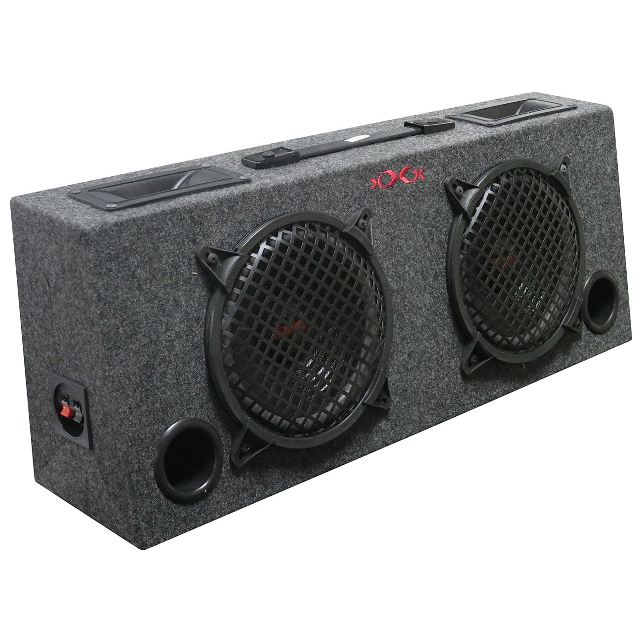 XXX Audio Dual 8" Subwoofer Enclosure 250W Max - Clinch River Fishing USA