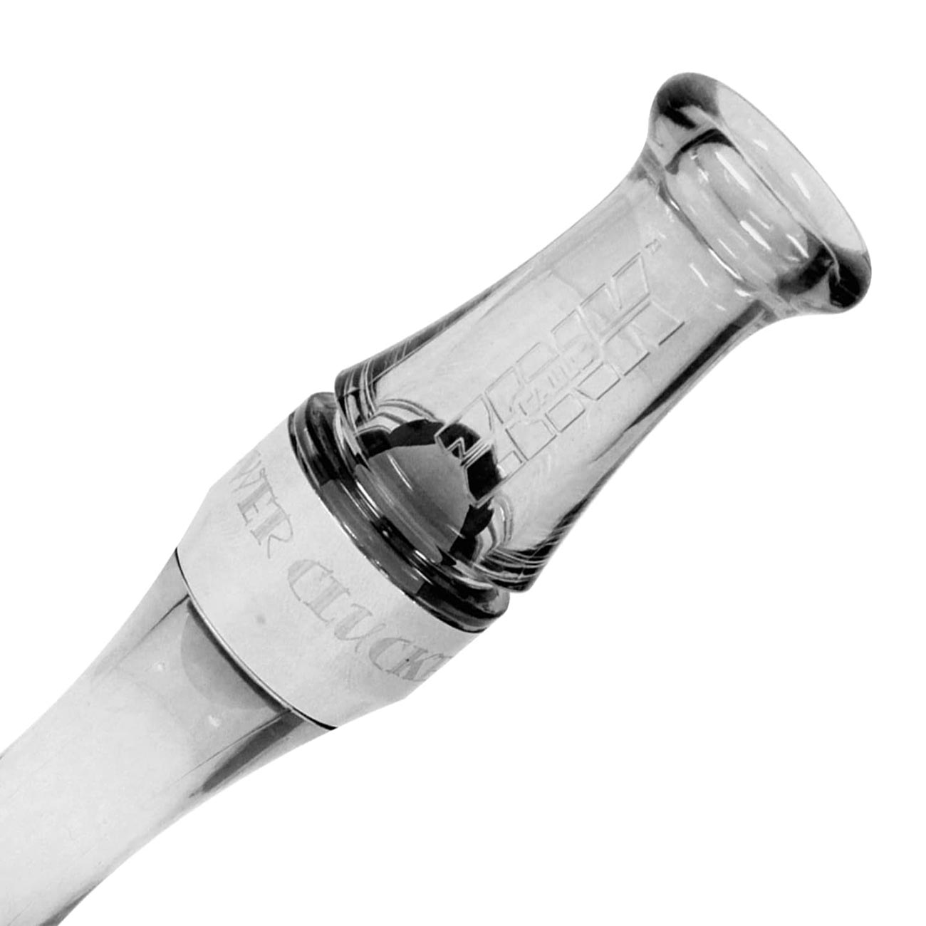 ZINK "Power Cluck 1" Poly Goose Call - Gun Smoke - Clinch River Fishing USA