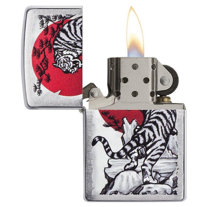 Zippo 200 Asian Tiger Design - Clinch River Fishing USA