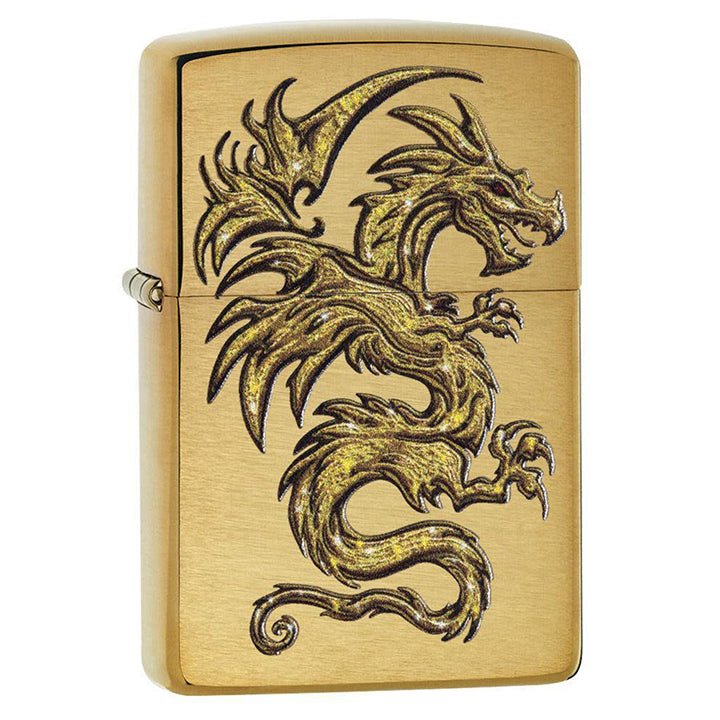 Zippo 204b Dragon Design - Clinch River Fishing USA