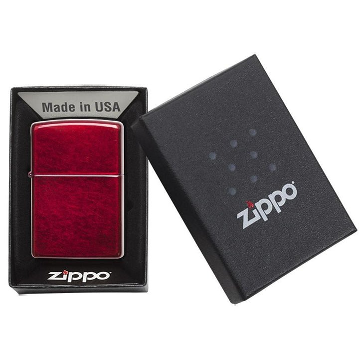 Zippo Candy Apple Red Ice Lighter - Clinch River Fishing USA
