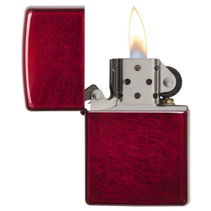 Zippo Candy Apple Red Ice Lighter - Clinch River Fishing USA