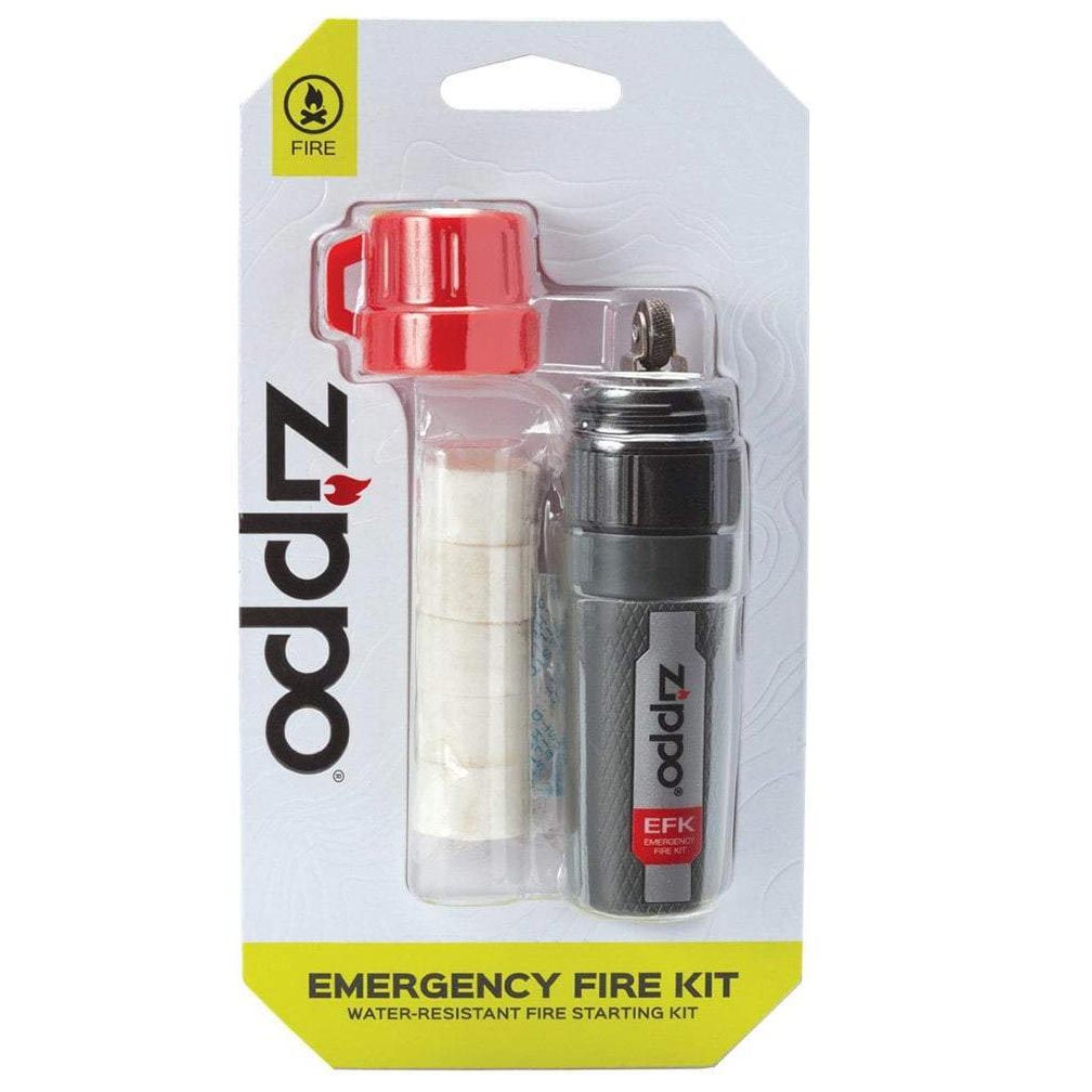 Zippo Emergency Fire Kit (Includes: Flint-wheel and 5 Easy Spark Tinders) - Clinch River Fishing USA