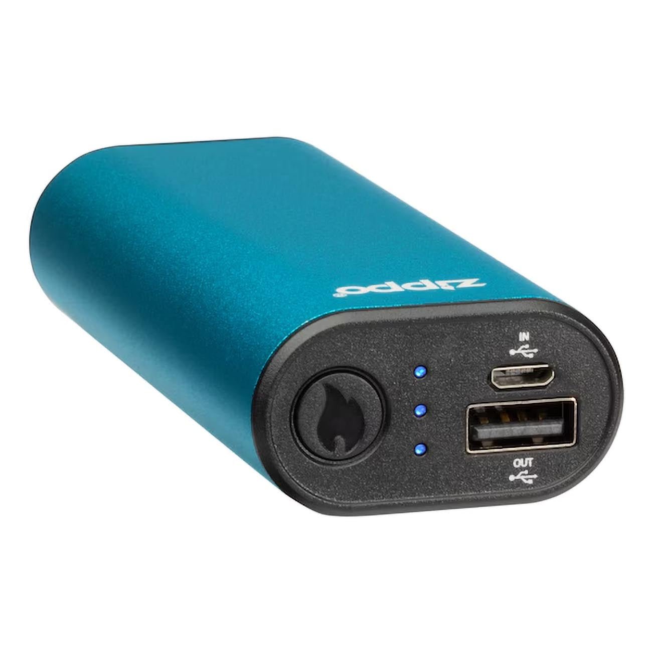 Zippo HeatBank 6 Rechargeable Hand Warmer (Blue Finish) - Clinch River Fishing USA