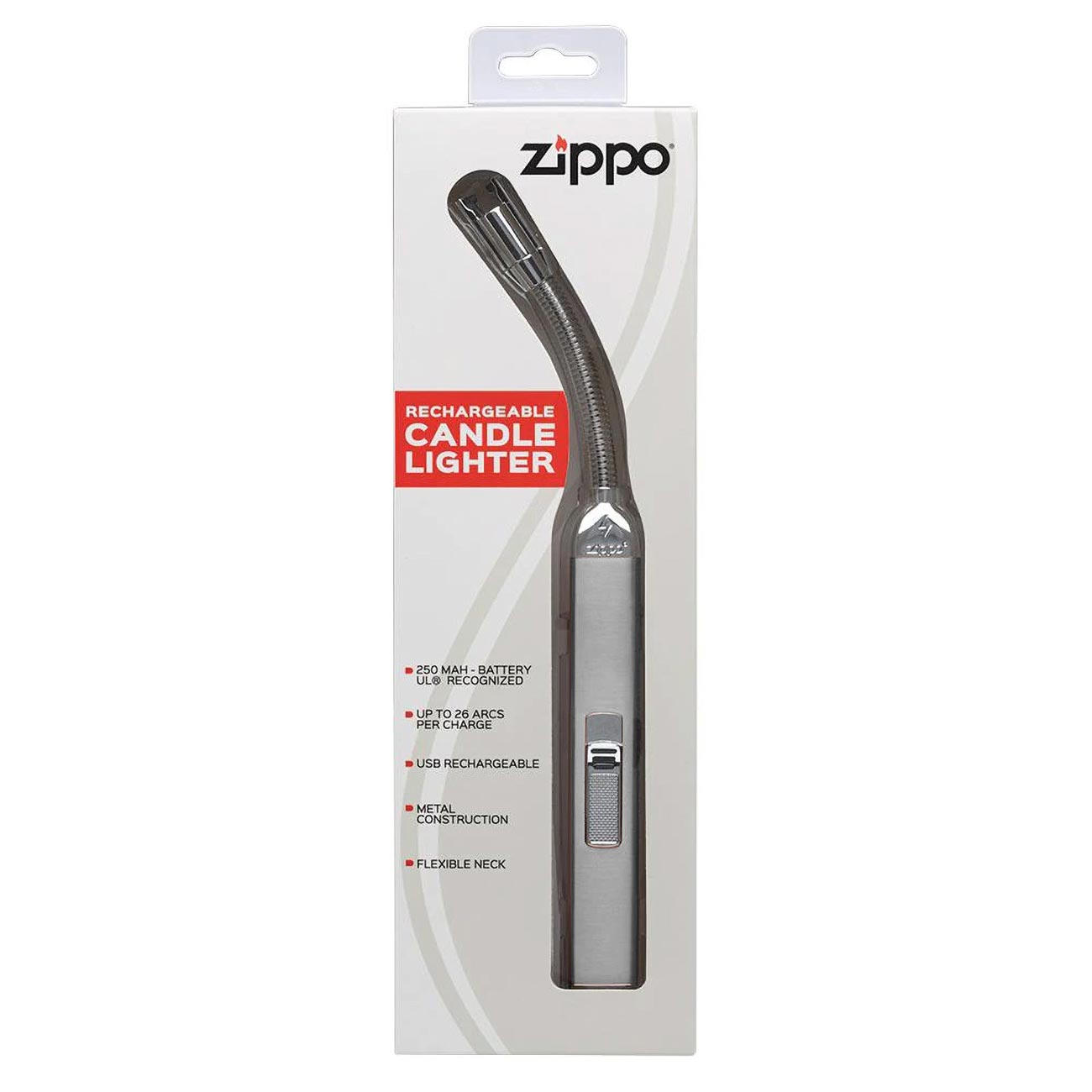 Zippo Rechargeable Flexible Neck Candle Lighter (pebble Gray) - Clinch River Fishing USA
