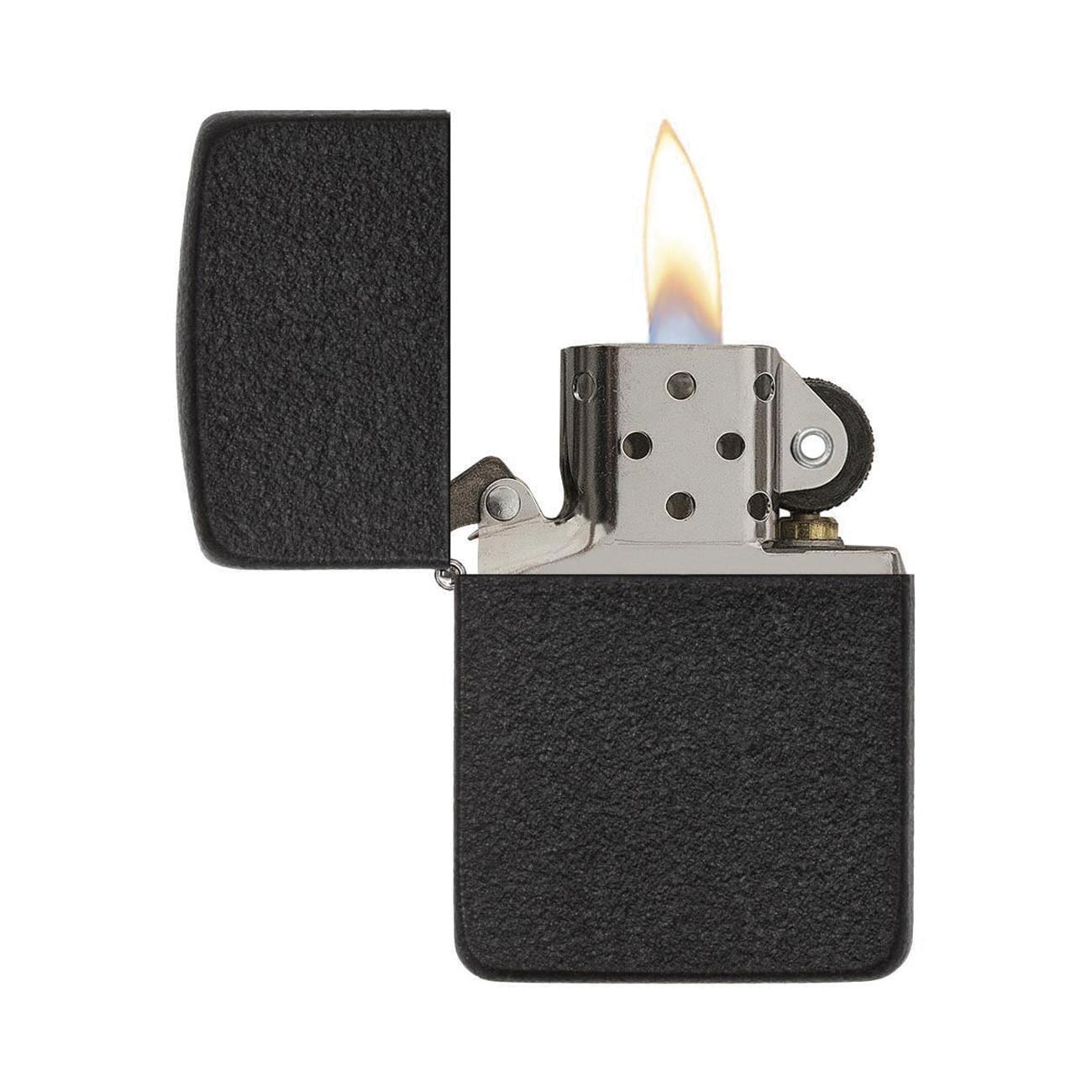 Zippo Windproof Lighter 1941 Replica Black Crackle Finish - Clinch River Fishing USA