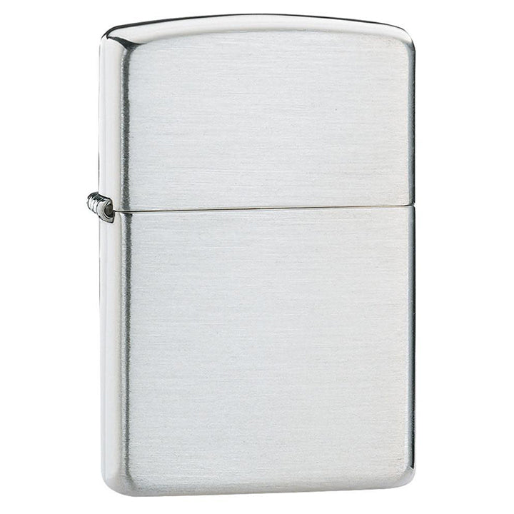 Zippo Windproof Lighter Armor® Brushed Sterling Silver - Clinch River Fishing USA