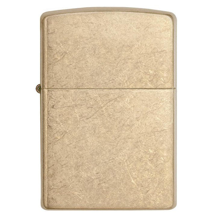 Zippo Windproof Lighter Armor® Tumbled Brass - Clinch River Fishing USA