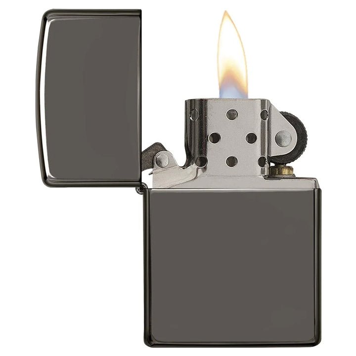Zippo Windproof Lighter Black Ice® Lighter & Pipe Insert - Clinch River Fishing USA