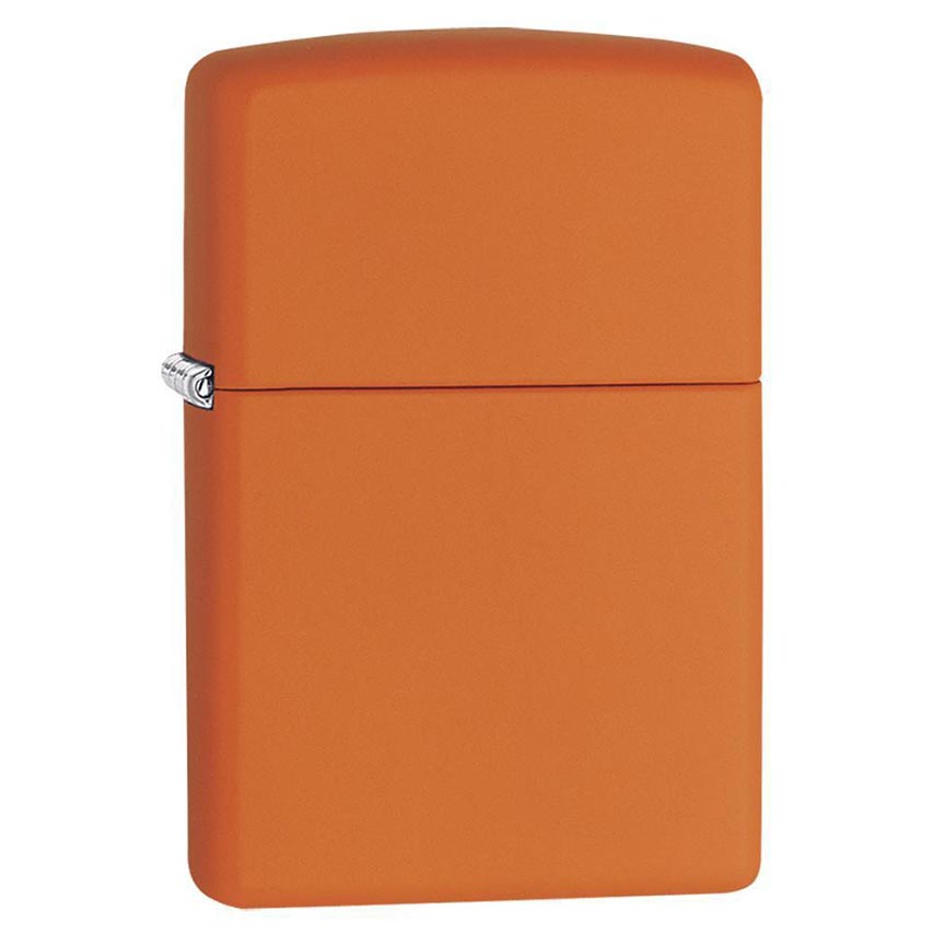 Zippo Windproof Lighter Orange Matte - Clinch River Fishing USA