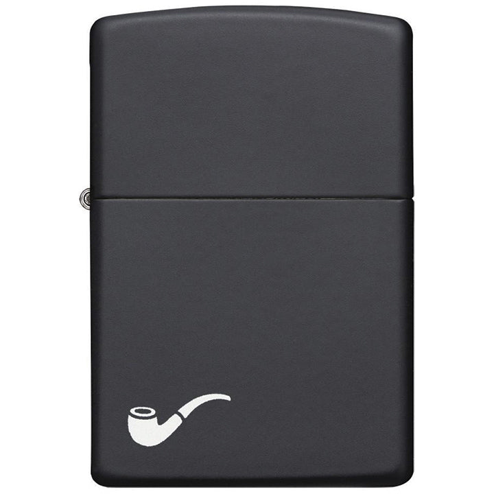 Zippo Windproof Lighter Pipe Black Matte - Clinch River Fishing USA