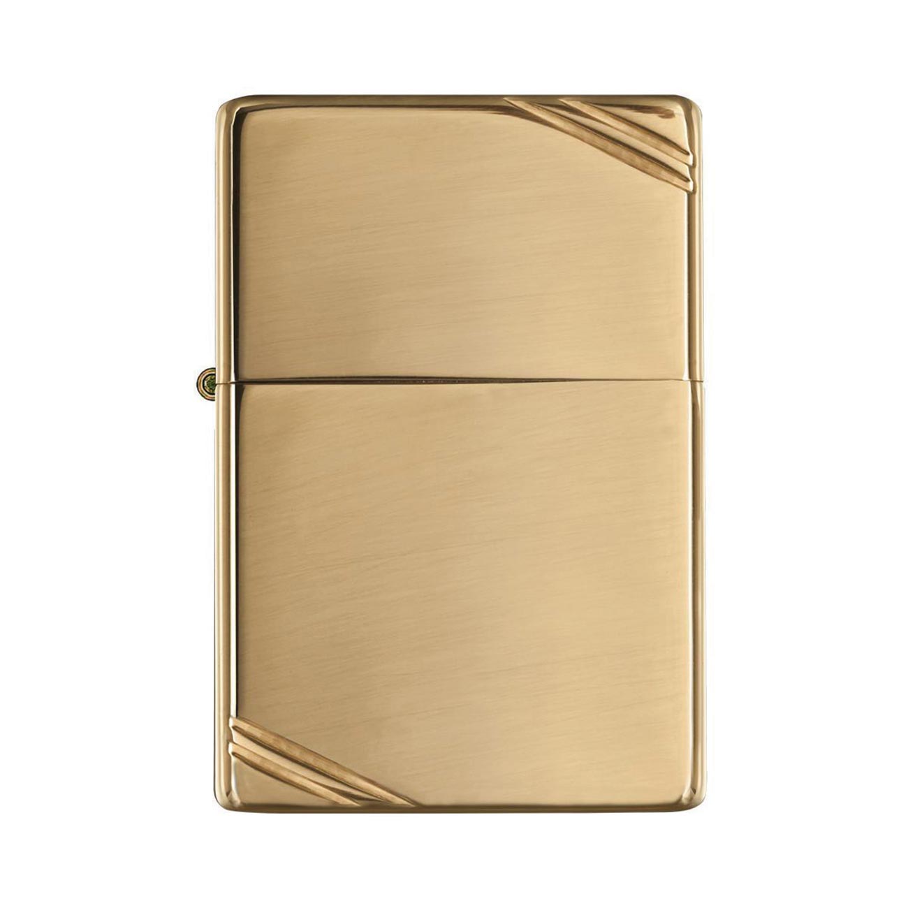 Zippo Windproof Lighter Vintage High Polish Brass W/slashes - Clinch River Fishing USA