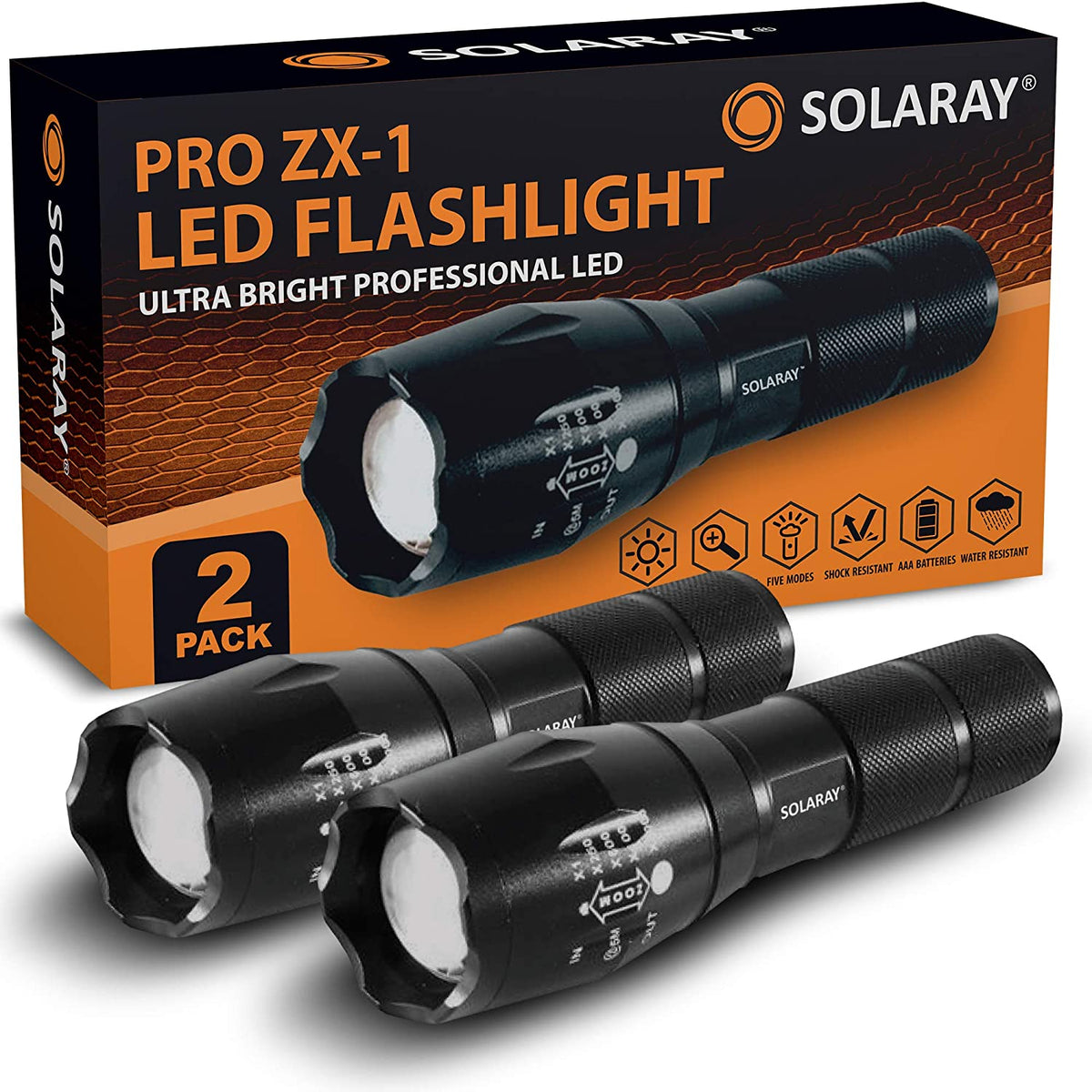 ZX - 1 AAA Battery LED Flashlight for Everyday Carry - Clinch River Fishing USA